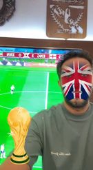 Preview for a Spotlight video that uses the England flag Lens