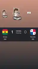 This short clip captures the excitement of Ghana's 1-0 victory over Panama. It features the final score, animated 'GOAL' graphics celebrating the winning moment, and fan art of players like Asante Kotoko and Christian Atsu. The energetic audio complements the on-screen celebration. by @be-sassyish with Ototrobonsu nyankropon by Jesuschrist