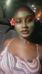 Preview for a Spotlight video that uses the Green Cosmetic Mask Lens