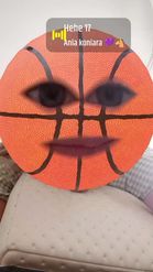 Preview for a Spotlight video that uses the Basketball Face Lens