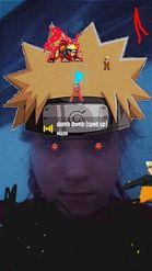 Preview for a Spotlight video that uses the ndase naruto Lens