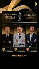 The Qatar Stars League (QSL) reveals the three finalists for the 'Best Coach' award of the 2025/26 season. The nominees are V. MORENO, R. MANCINI, and D. PRATS, each representing their respective clubs. This official announcement highlights the top coaching talent competing for the prestigious honor. by @qsl with original sound
