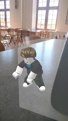 Preview for a Spotlight video that uses the Dancing ROBLOXIAN Lens