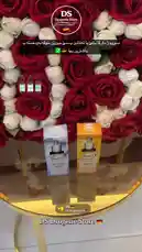 This short video features a close-up presentation of various Balea beauty serums from DS Drogerie Store. The products, including Collagen, Hyaluron, and Vitamin C serums, are displayed against a luxurious backdrop of red and white roses, highlighting their packaging and branding. by @dsdrogeriestore with DS🇩🇪 by DS drogerie store🇩🇪