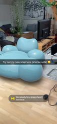 Preview for a Spotlight video that uses the Snorlax Sofa Lens