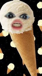 Preview for a Spotlight video that uses the Vanilla Ice Cream Lens