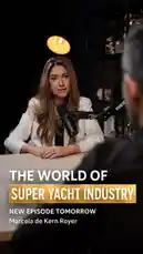 In this exclusive behind-the-scenes look, Marcela de Kern Royer sits down for an in-depth conversation about her world in the super yacht industry. Shot in a modern studio setting with professional lighting and audio equipment, the video promises a new episode tomorrow. This is a must-watch for anyone interested in luxury lifestyles, entrepreneurship, and the business side of high-end yachting. by @codebehindsucce with original sound