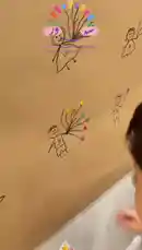 Experience a day of joy and creativity at وجهة سرور Child Day Care Center! This video showcases children happily engaged in various activities, including colorful sticker art on brown paper, drawing on a large yellow sheet, playing with balls and plates, and enjoying a cozy movie time with popcorn and juice boxes. It's a vibrant look at early childhood education and fun. by @joy_destination with joy_destination by Original Sound