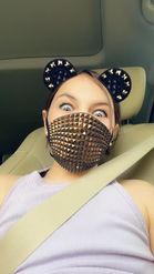 Preview for a Spotlight video that uses the Studded Mask Lens