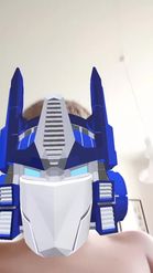 Preview for a Spotlight video that uses the Optimus Prime 3D Lens