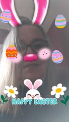 Preview for a Spotlight video that uses the Easter Bunny Lens Lens