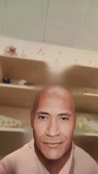 Preview for a Spotlight video that uses the The Rock Dwayne Lens