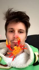 Preview for a Spotlight video that uses the Crab Attack Lens