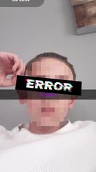 Preview for a Spotlight video that uses the PIXELFACE ERROR Lens