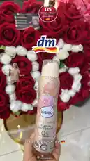 A close-up product showcase of the Balea Parfum Deodorant spray, featuring its elegant floral design. This video is presented by DS Drogerie Store, a German-based online pharmacy and beauty retailer, highlighting their product offerings. by @dsdrogeriestore with 🧡 by Contains: bounce (i just wanna dance) - фрози / joyful