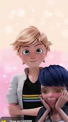 Preview for a Spotlight video that uses the Marinette Adrien Lens