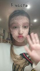 Preview for a Spotlight video that uses the mask glitter Lens