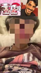 Preview for a Spotlight video that uses the Pixelated face Lens