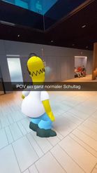Preview for a Spotlight video that uses the Homer Simpson Lens