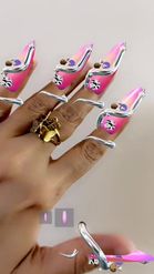 Preview for a Spotlight video that uses the FFFACE Nails Pink Lens