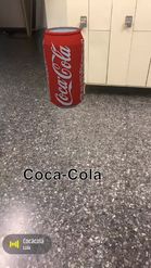 Preview for a Spotlight video that uses the 3D-Coca Cola Lens