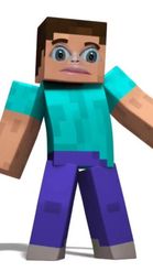 Preview for a Spotlight video that uses the Minecraft Steve Lens