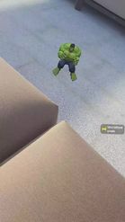 Preview for a Spotlight video that uses the THE HULK TWERKING Lens