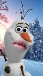 Preview for a Spotlight video that uses the Olaf Elsa Fun Talk Lens