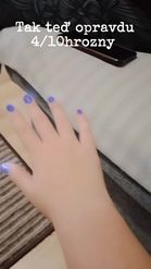 Preview for a Spotlight video that uses the Lilac Glow Nails Lens