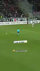 A football player scores a goal against Torino in a Serie A match. The player celebrates with teammates after the successful play. by @seriea with Original Sound by seriea
