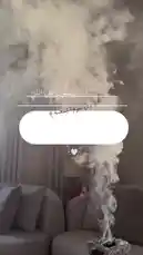 This serene video captures a traditional smudging ritual, likely using oud or incense, creating a beautiful plume of fragrant smoke. Overlaid Arabic text displays a heartfelt dua (supplication) from the Quran, invoking blessings upon the Prophet Muhammad (peace be upon him). The calm, atmospheric scene evokes peace and spirituality, characteristic of the 'Suleider for Events & Hospitality' brand. by @soldere.ledyafa with Original Sound by soldere.ledyafa