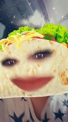 Preview for a Spotlight video that uses the Taco Face Lens