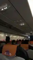 This first-person perspective video takes you through the cabin of an Air Cairo flight. See the overhead compartments, passenger seating with branded headrest covers, and the general atmosphere during a commercial flight. Perfect for travelers curious about airline interiors and inflight experiences. by @n.c7x with original sound