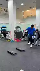Watch a man perform dynamic plyometric exercises using step platforms in a modern rehabilitation center. This workout focuses on enhancing power, agility, and functional movement, key components of injury prevention and recovery programs offered at Heal For Rehabilitation Centre. by @healksa1 with Original Sound by healksa1