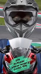 Preview for a Spotlight video that uses the Motorcycle Racing Lens