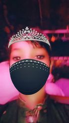 Preview for a Spotlight video that uses the Crown Mask Lens