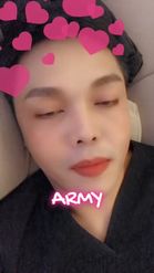 Preview for a Spotlight video that uses the ARMY Love Mood Lens