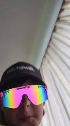 Preview for a Spotlight video that uses the rainbow vipers Lens