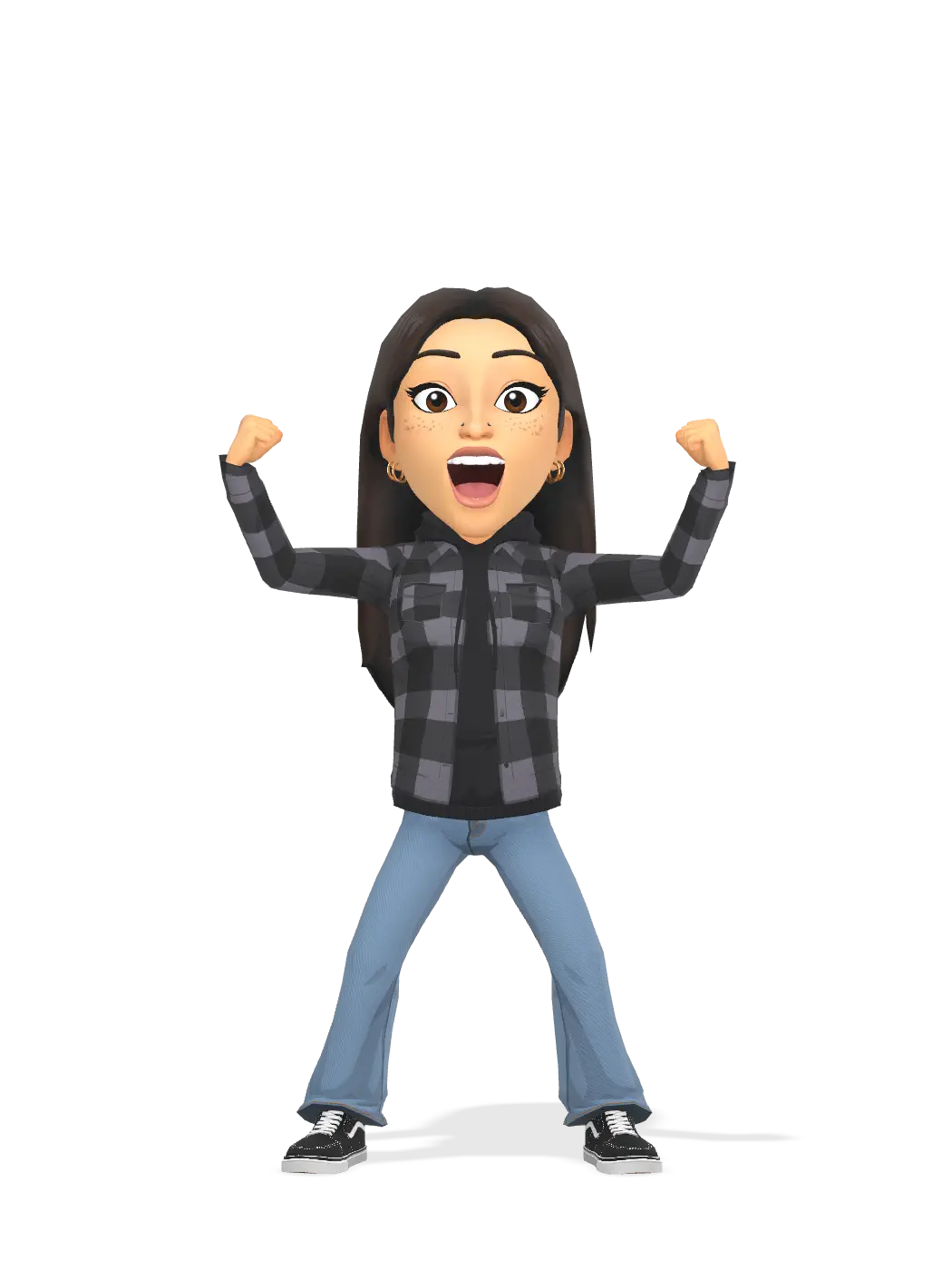 3D Bitmoji for molly.micks06 avatar