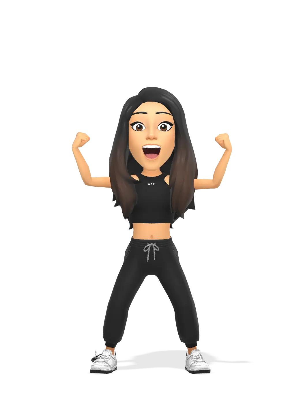 3D Bitmoji for janisa.leung avatar
