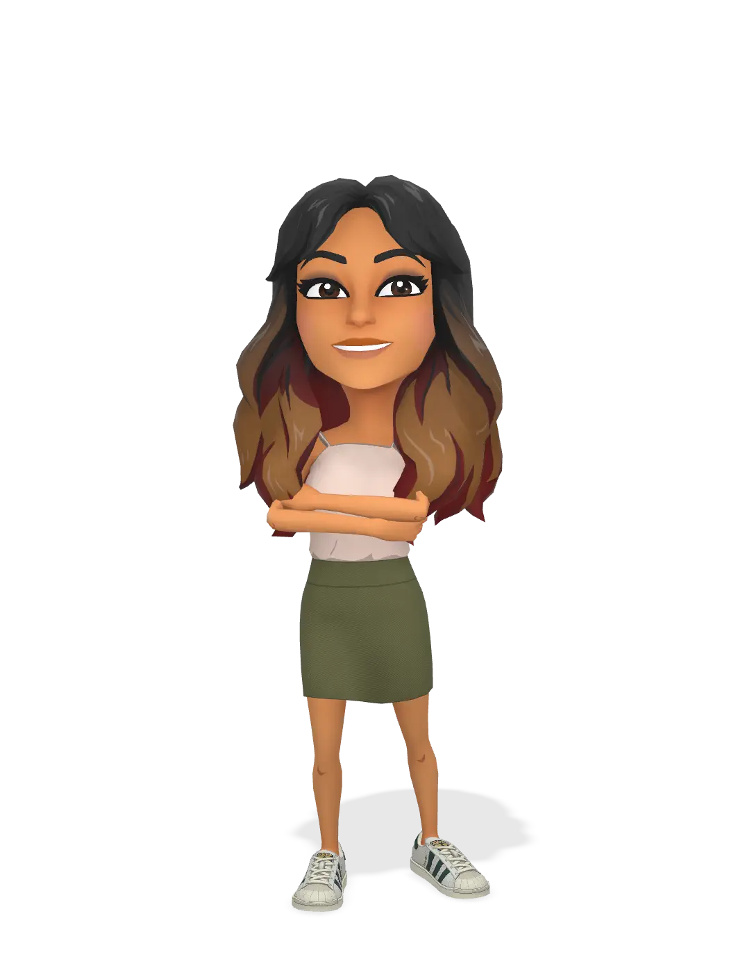 3D Bitmoji for christinajadee avatar
