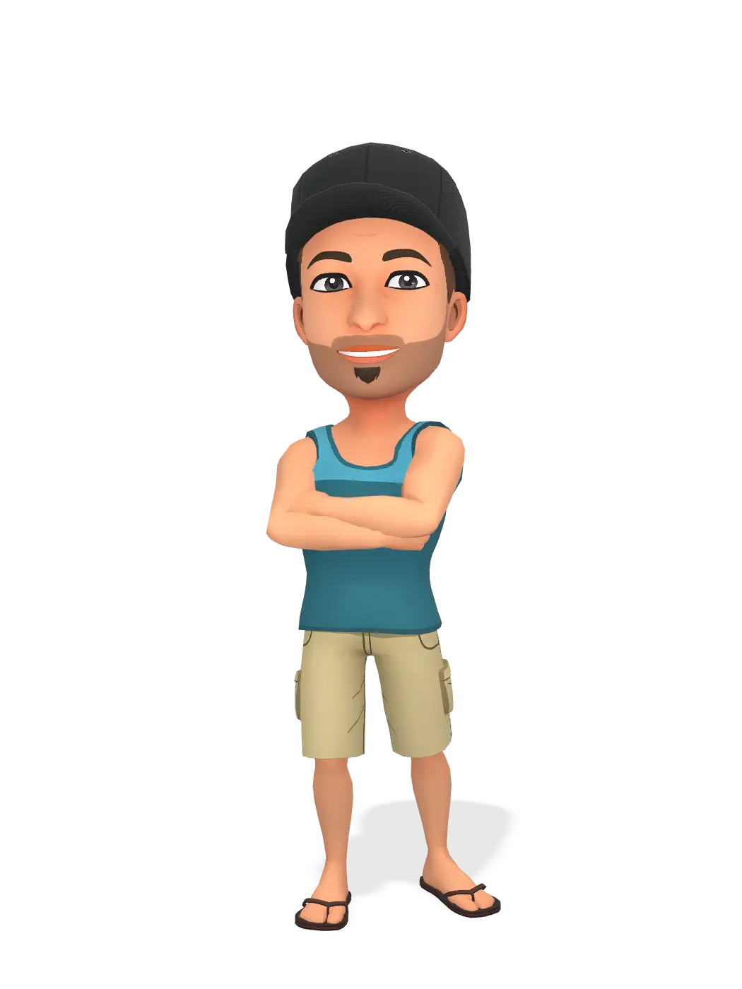 3D Bitmoji for colehatter avatar