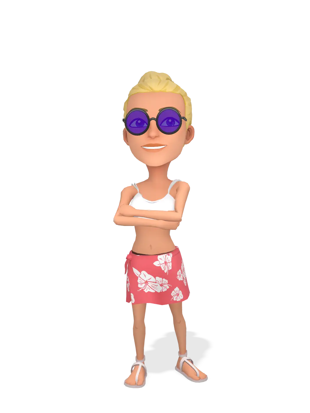 3D Bitmoji for childhoodfeed avatar