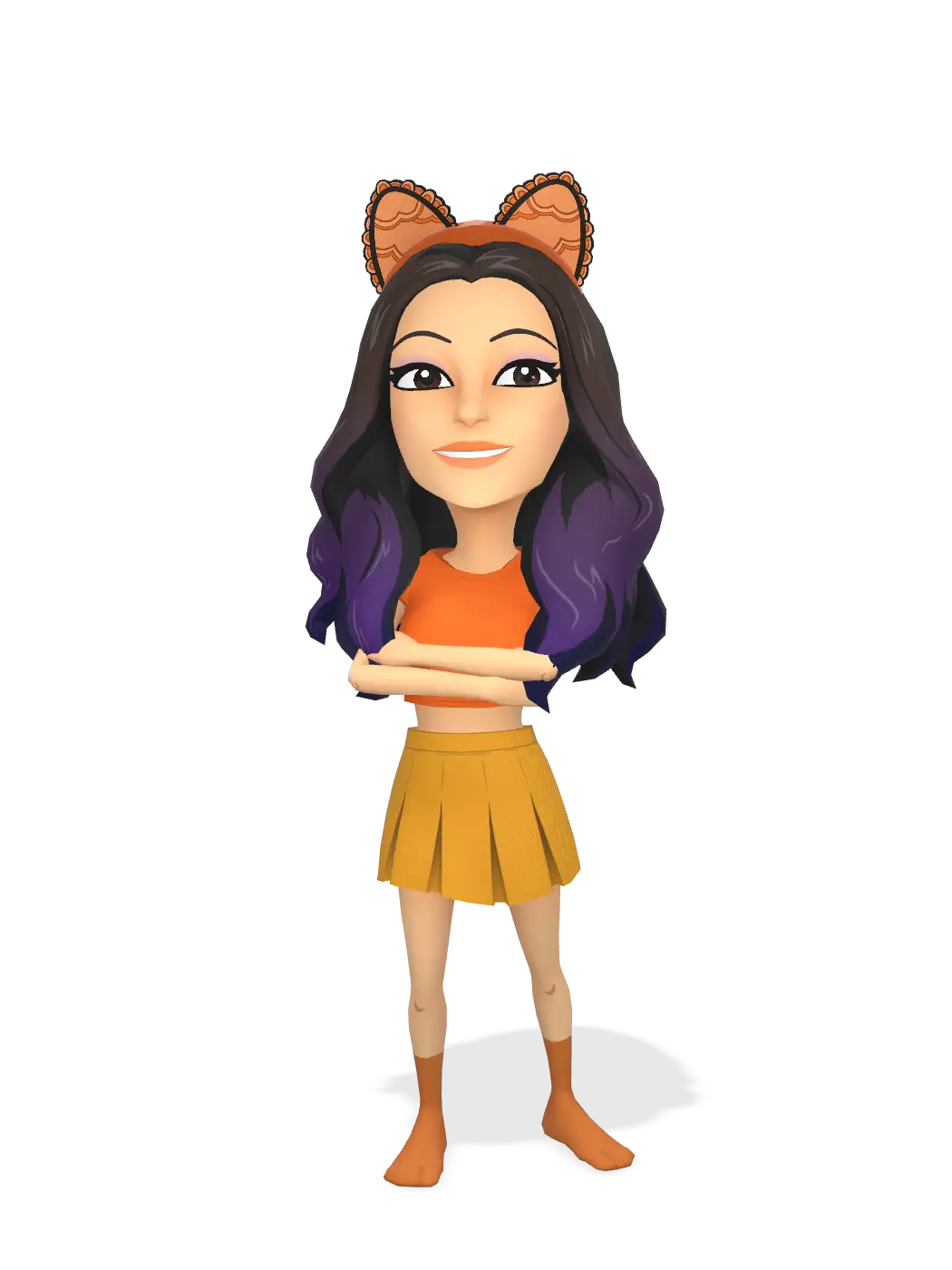 3D Bitmoji for evelinabread avatar