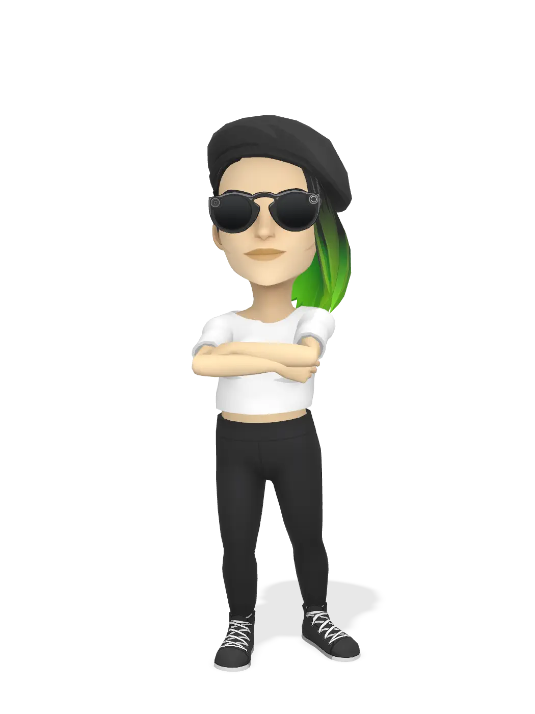 3D Bitmoji for jayne.rio avatar