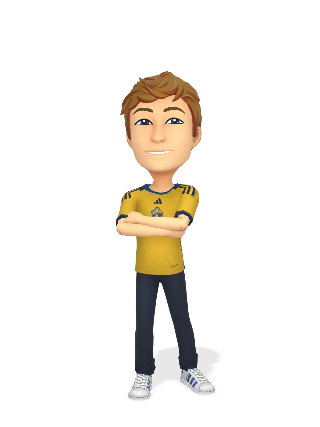 3D Bitmoji for antonasperen avatar