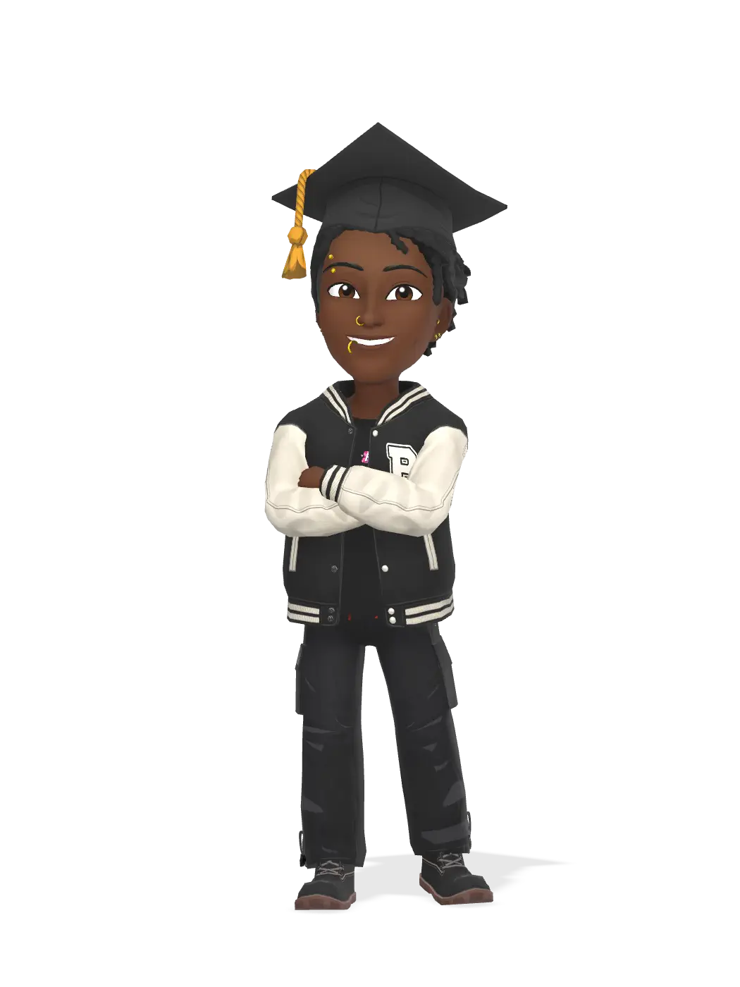 3D Bitmoji for jaykarma22k avatar