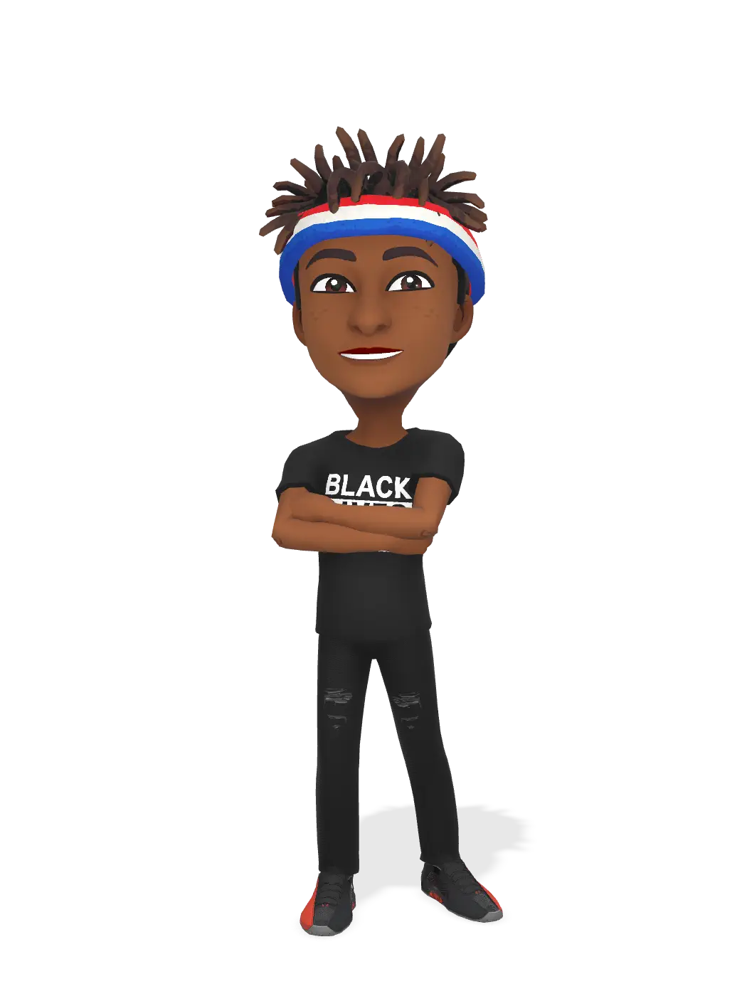 3D Bitmoji for darkhunghorny avatar