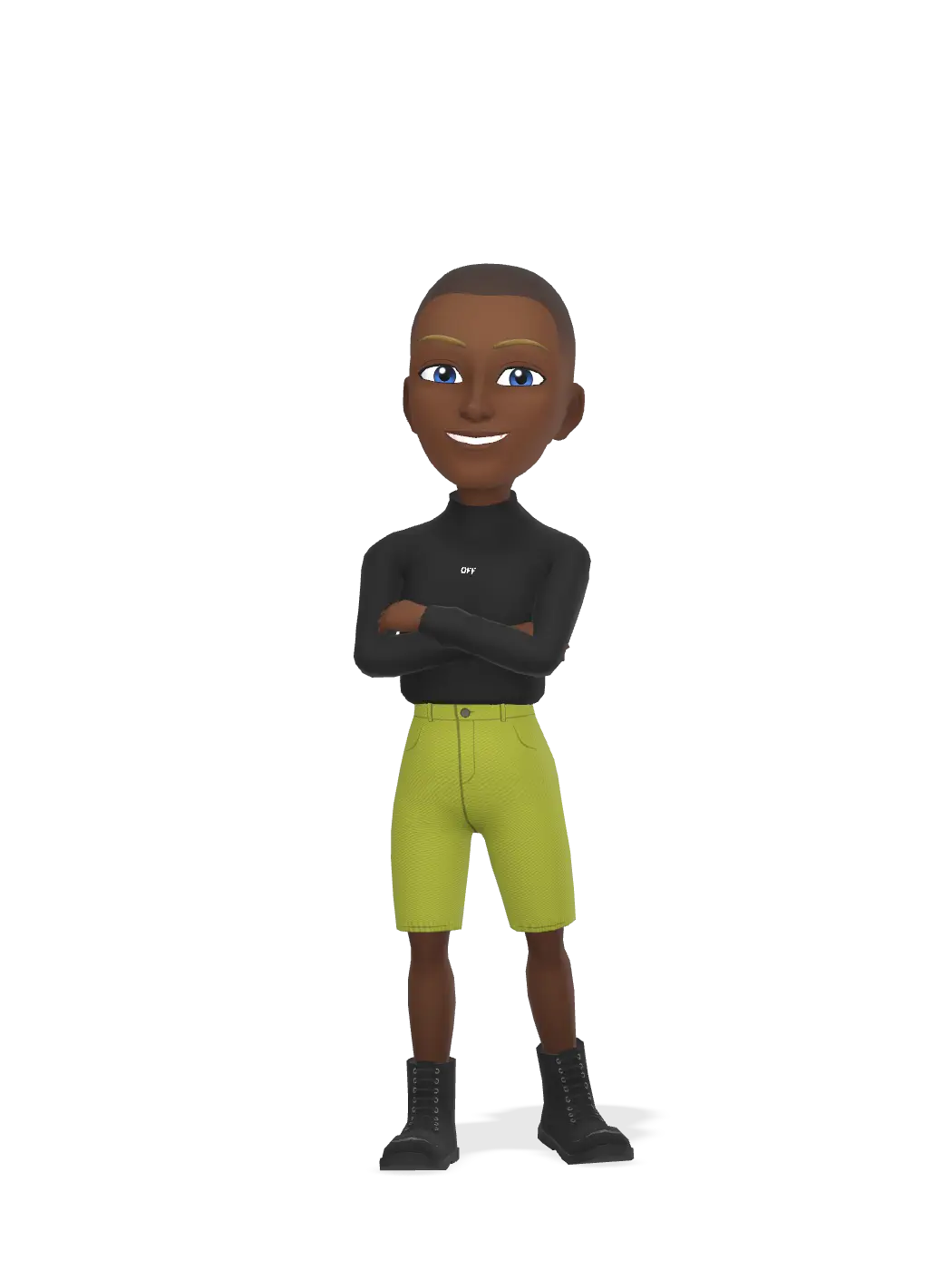 3D Bitmoji for andriybate2000 avatar