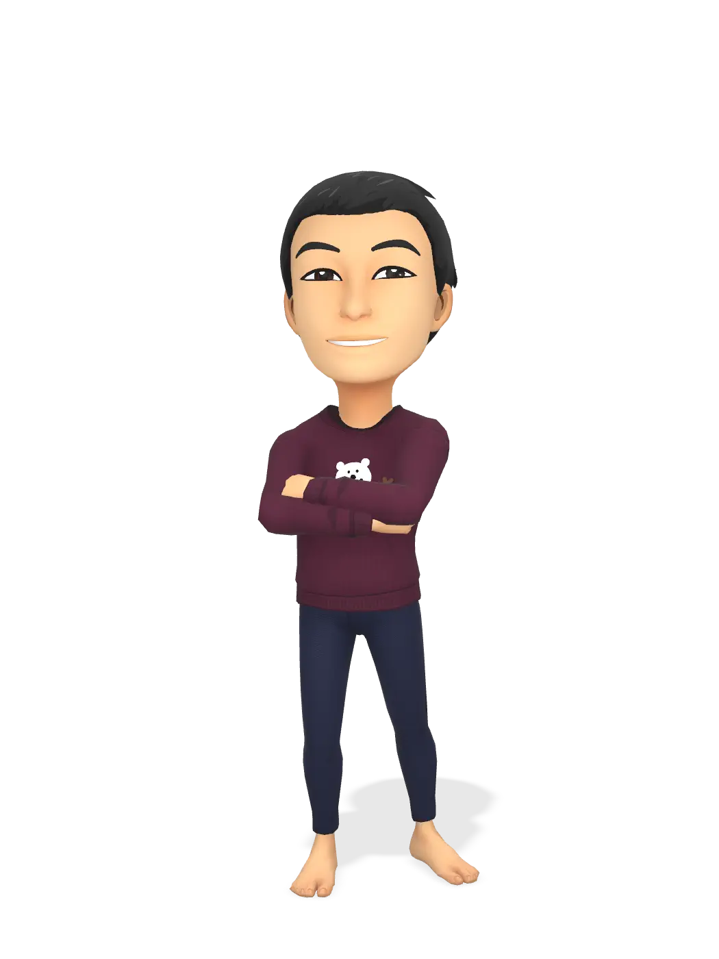3D Bitmoji for bchenful avatar
